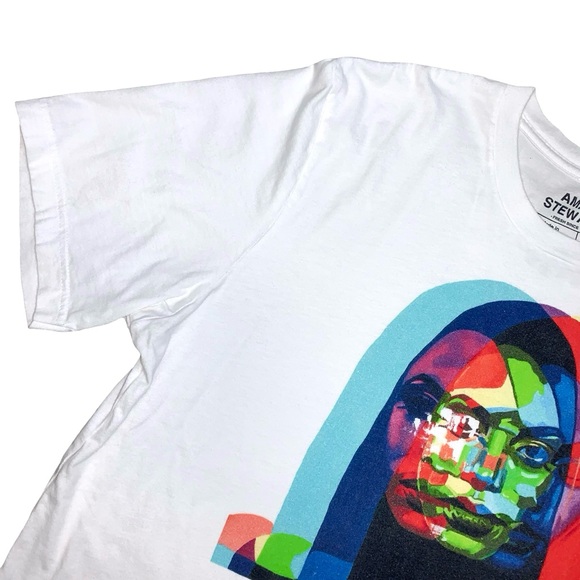 Amar Stewart Graphic T Shirt Tee XL Cotton Streetwear Art Hip Hop Unisex - Picture 4 of 12